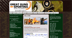 Desktop Screenshot of greatgunssporting.com
